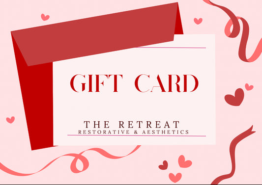 Gift card from The Retreat Aesthetics